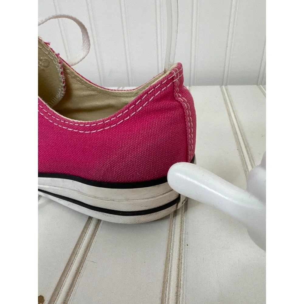 Converse Chuck Taylor All Star Low Women 9 Pink Canvas Sneakers 144806F